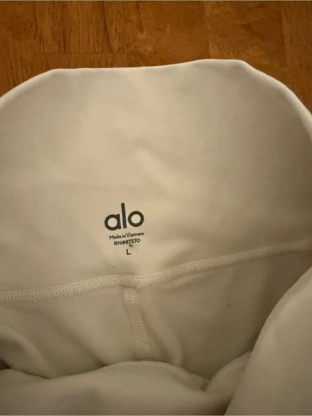 Women's Ivory ALO athletic pants